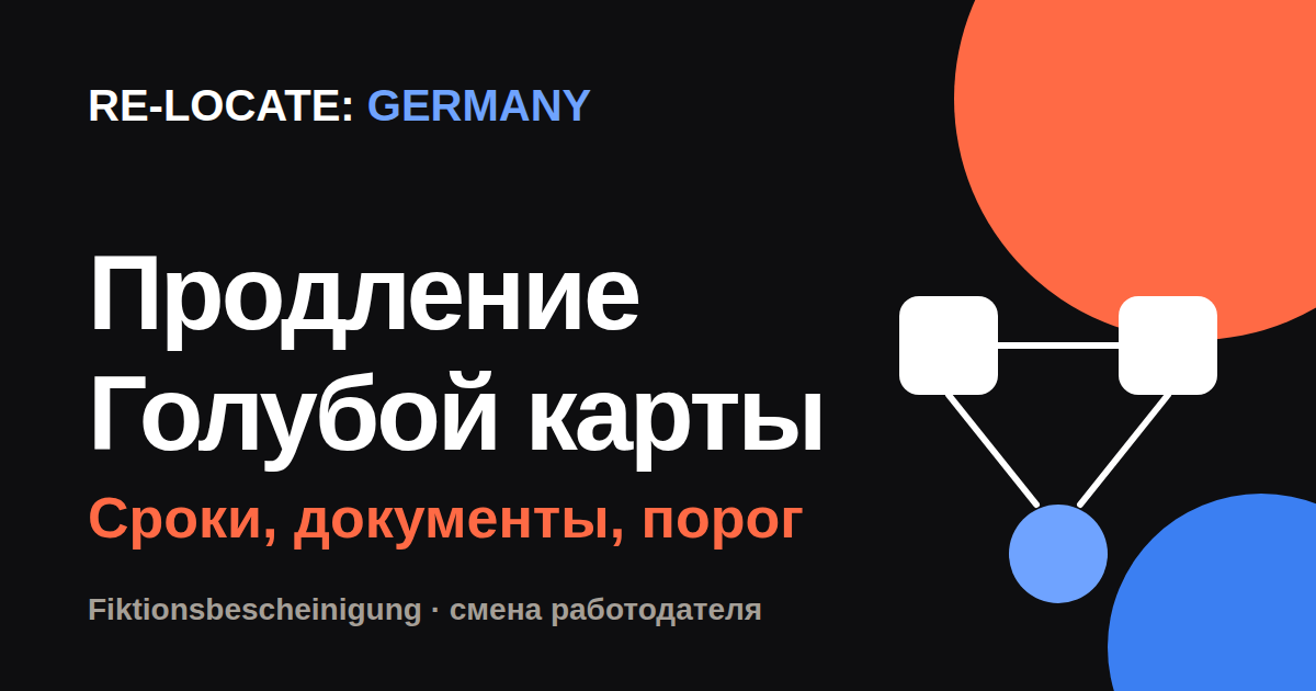 Продление Голубой карты: когда подавать, что соберут и что будет при опоздании