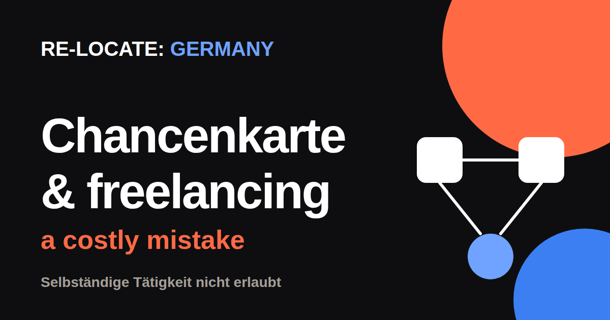 Opportunity Card and freelancing: a mistake that causes trouble with the immigration office