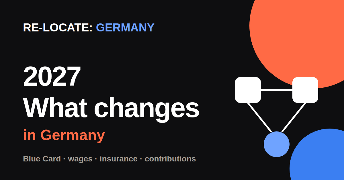 What changes in Germany in 2027: Blue Card, minimum wage, private health insurance and contributions
