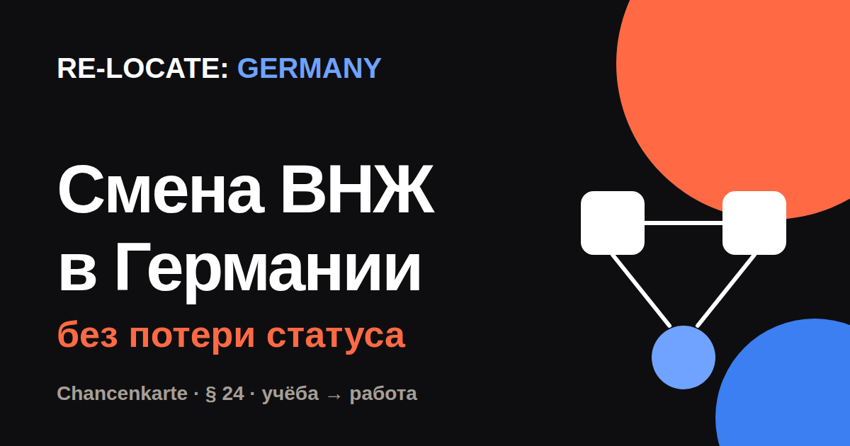 Смена ВНЖ в Германии без потери статуса